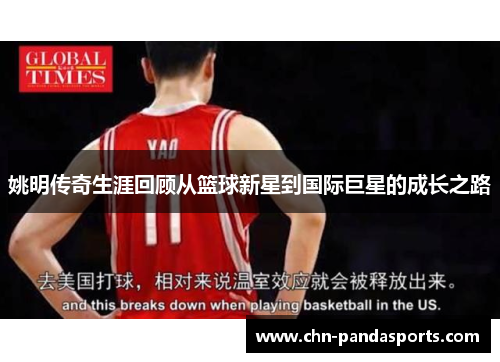 姚明传奇生涯回顾从篮球新星到国际巨星的成长之路